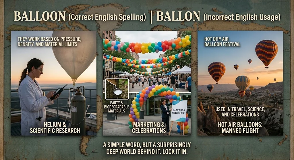 Balloon or Ballon quick revision