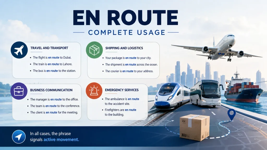 En Route complete usage