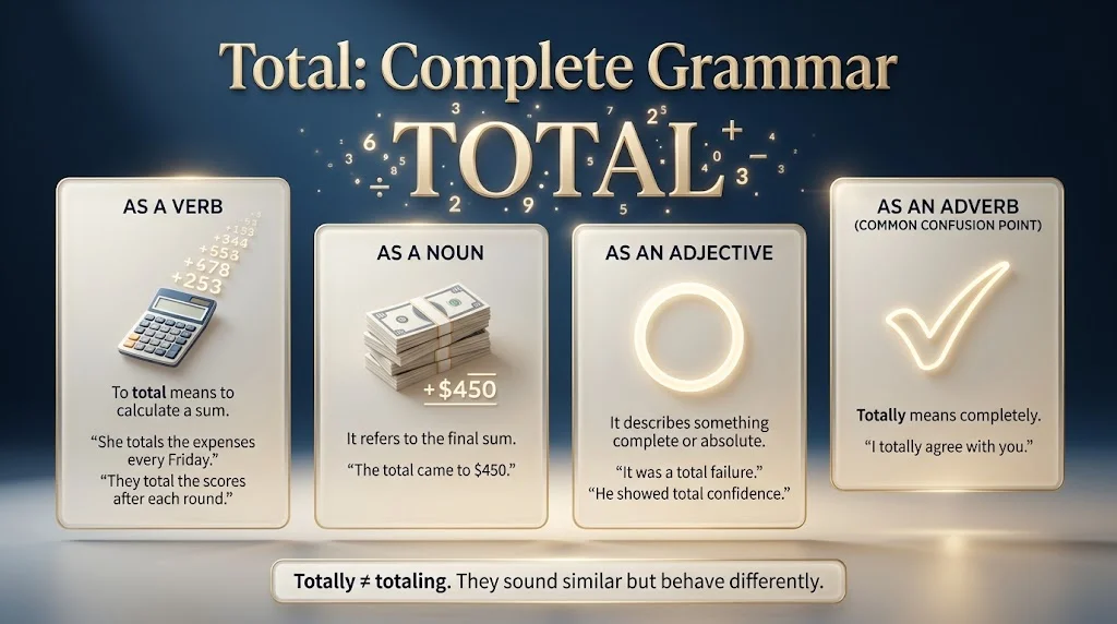 Total: Complete Grammar