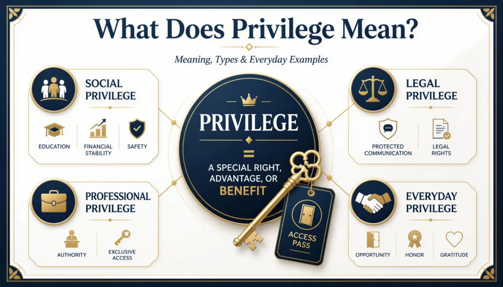 What Does Privilege Mean?