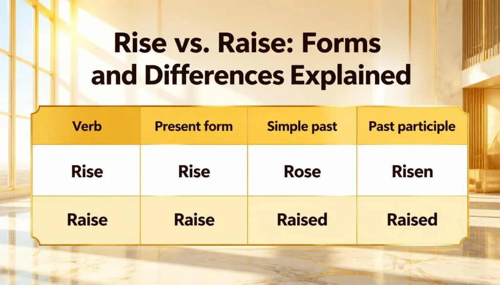 Rose or Risen Complete Grammar