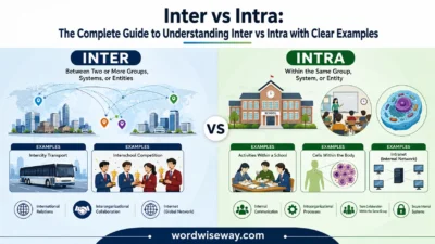 Inter vs Intra