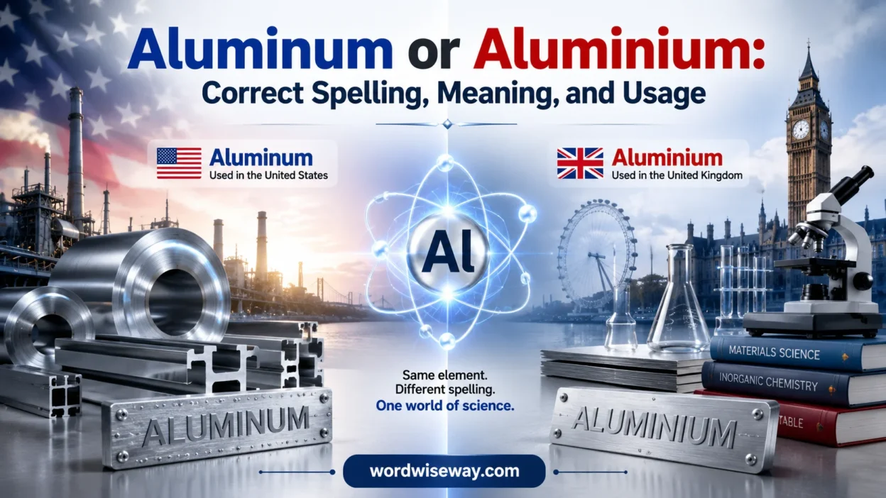 Aluminum or Aluminium