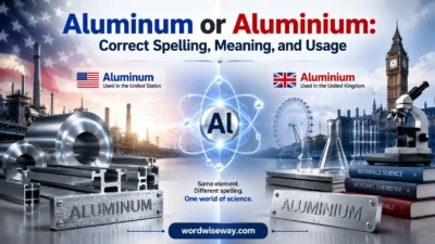 Aluminum or Aluminium
