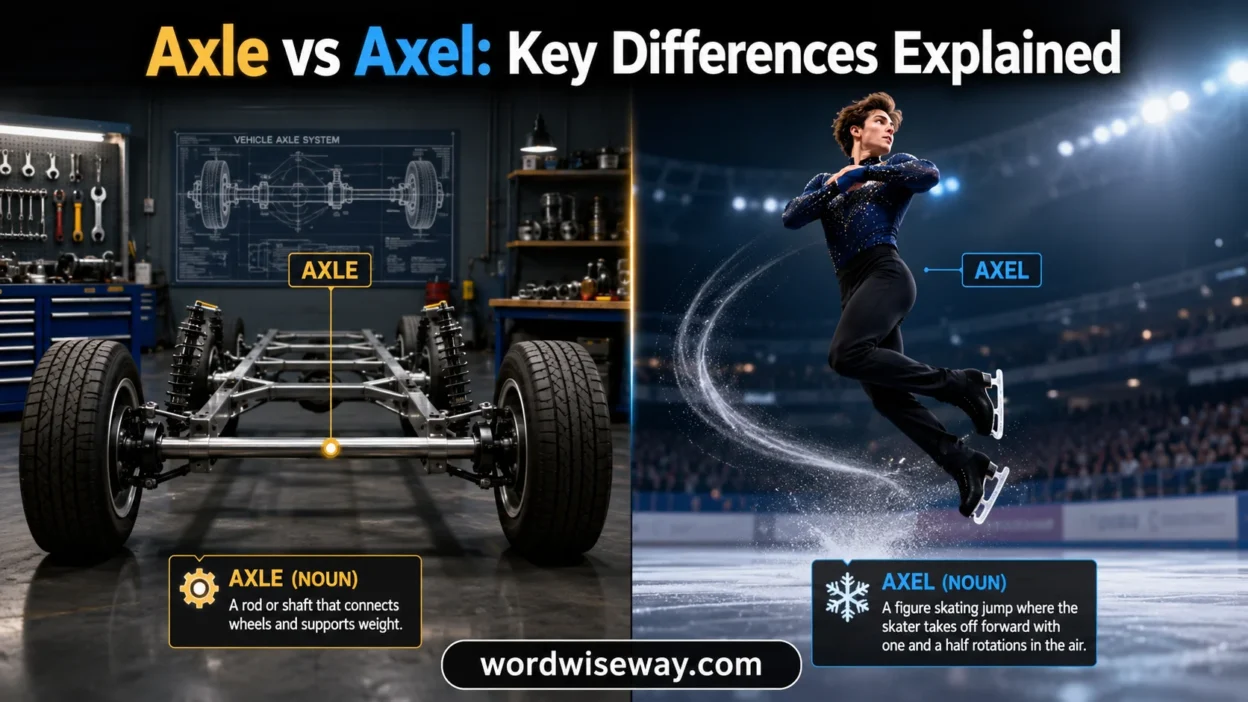 Axle vs Axel