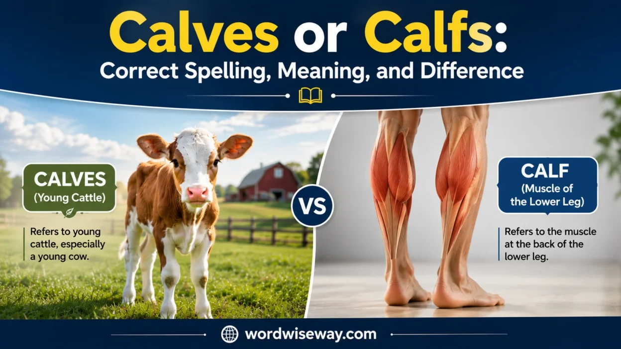 Calves or Calfs