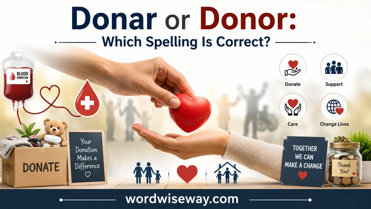 Donar or Donor