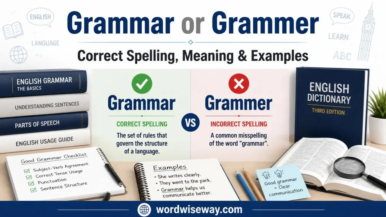 Grammar or Grammer
