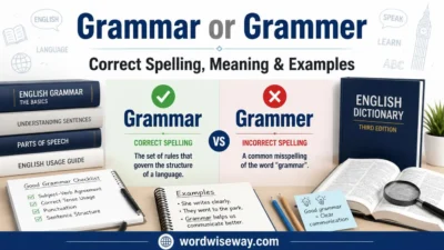 Grammar or Grammer