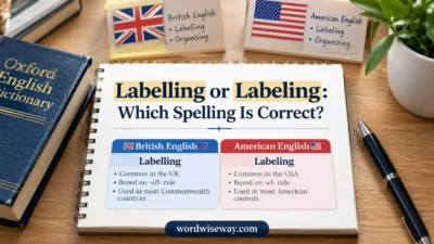 Labelling or Labeling