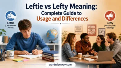 Leftie vs Lefty