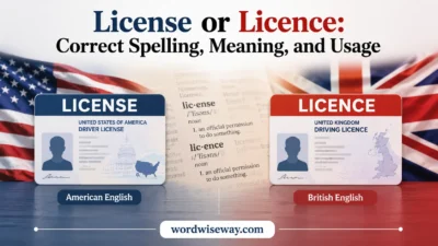 License or Licence