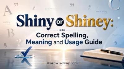 shiny or shiney