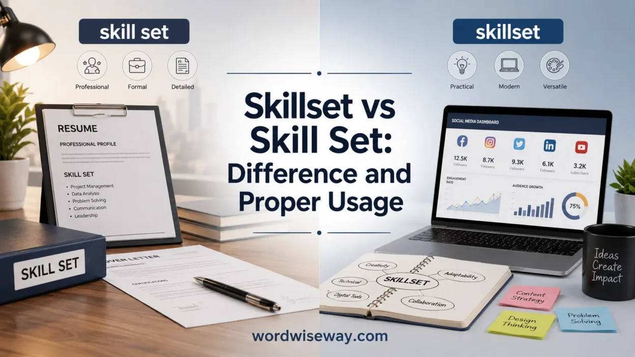 skillset vs skill set
