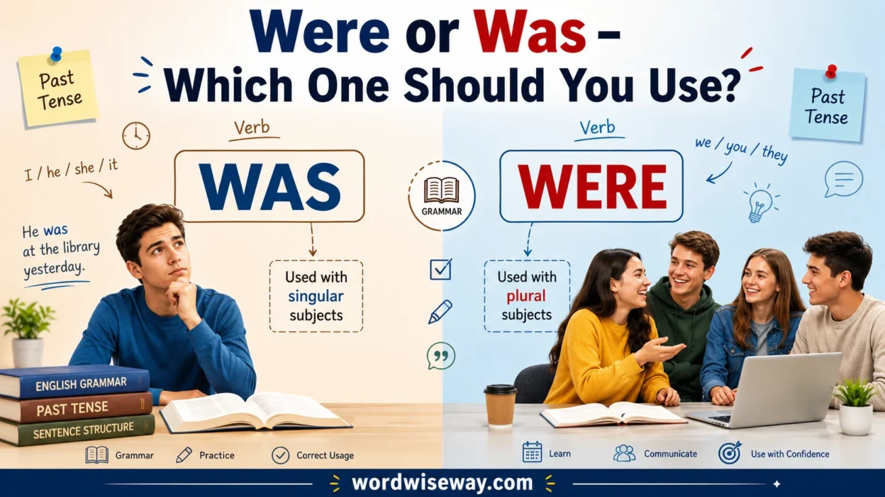 Were or Was