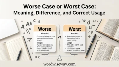 Worse Case or Worst Case