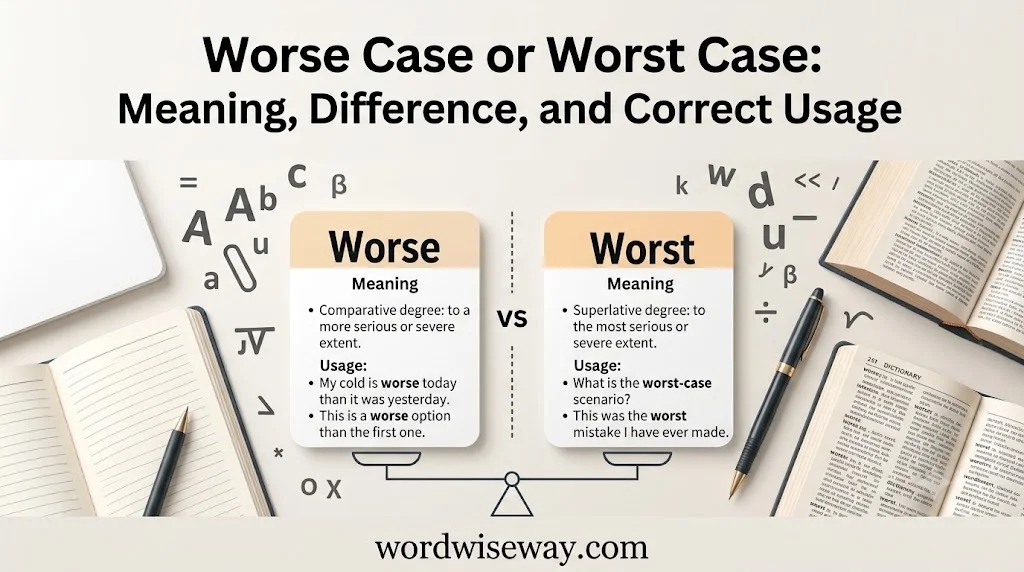 Worse Case or Worst Case