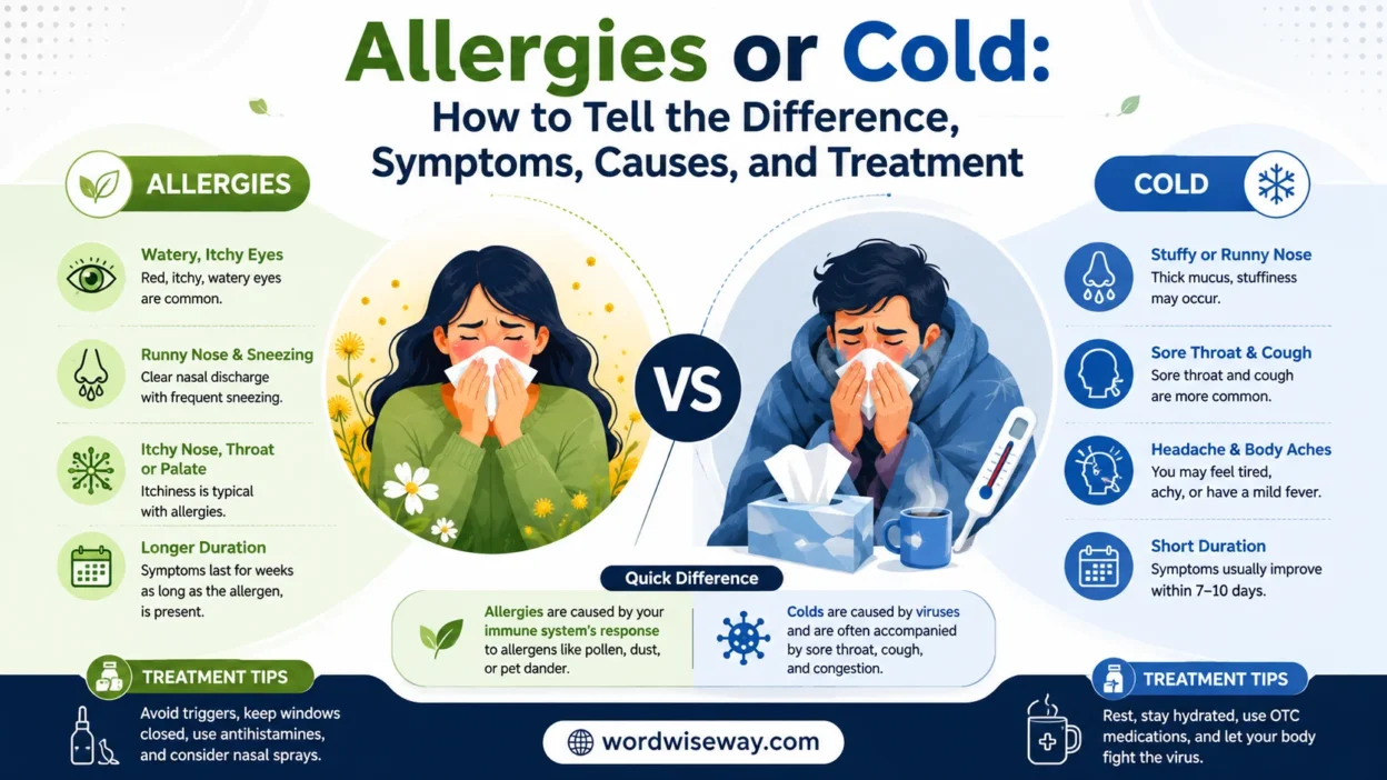 Allergies or Cold: