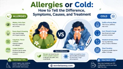 Allergies or Cold: