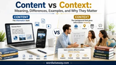 Content vs Context