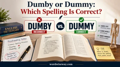 Dumby or Dummy