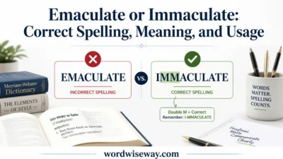 Emaculate or Immaculate