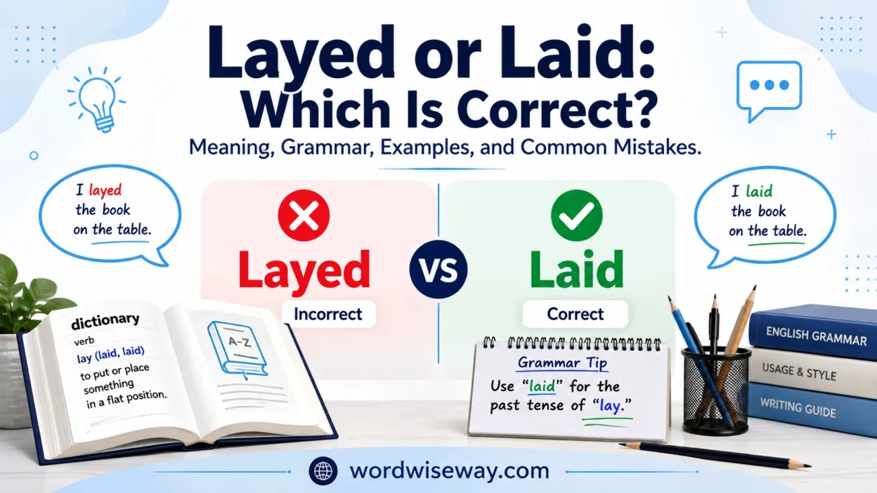 Layed or Laid