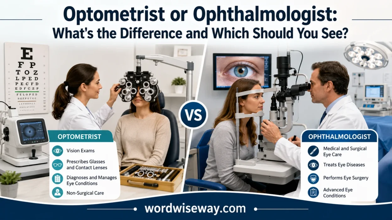 Optometrist or Ophthalmologist