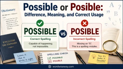 Possible or Posible