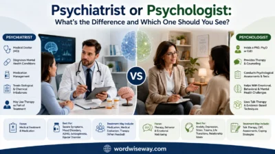 Psychiatrist or Psychologist
