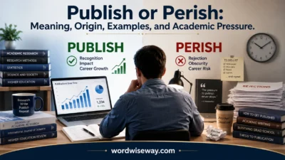 Publish or Perish