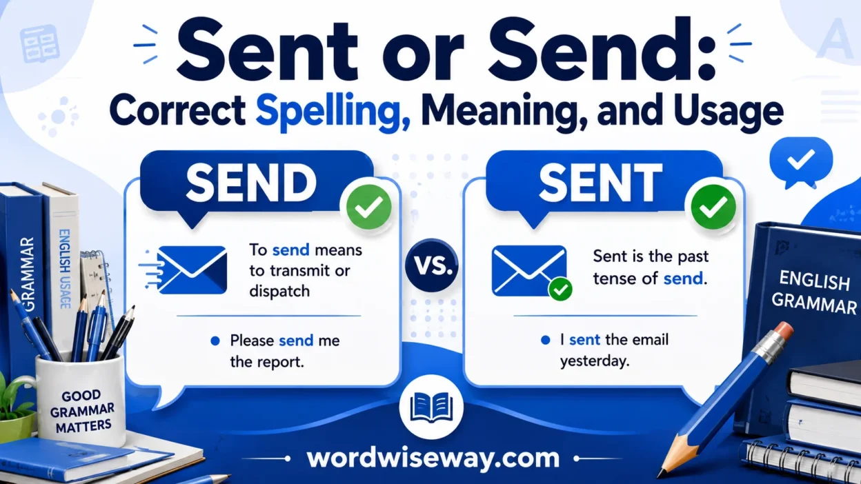 Sent or Send