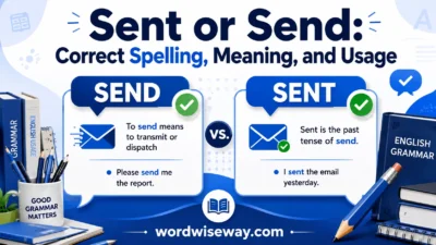 Sent or Send