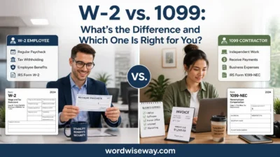 W-2 vs. 1099