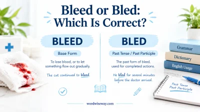 Bleed or Bled