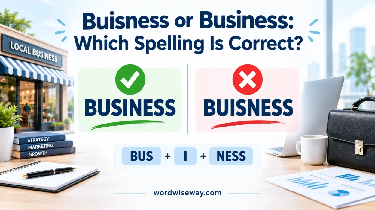 Buisness or Business