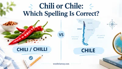 Chili or Chile