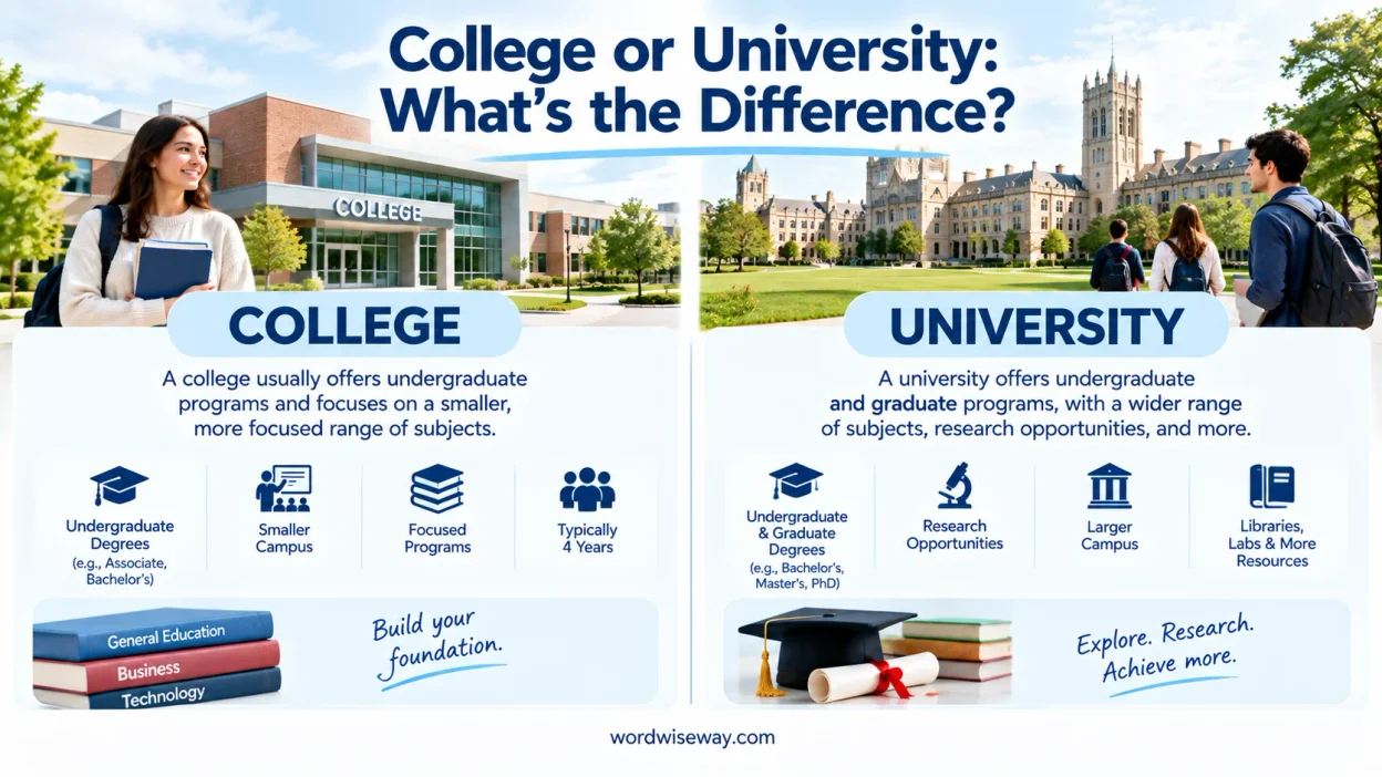 College or University