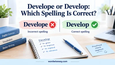Develope or Develop