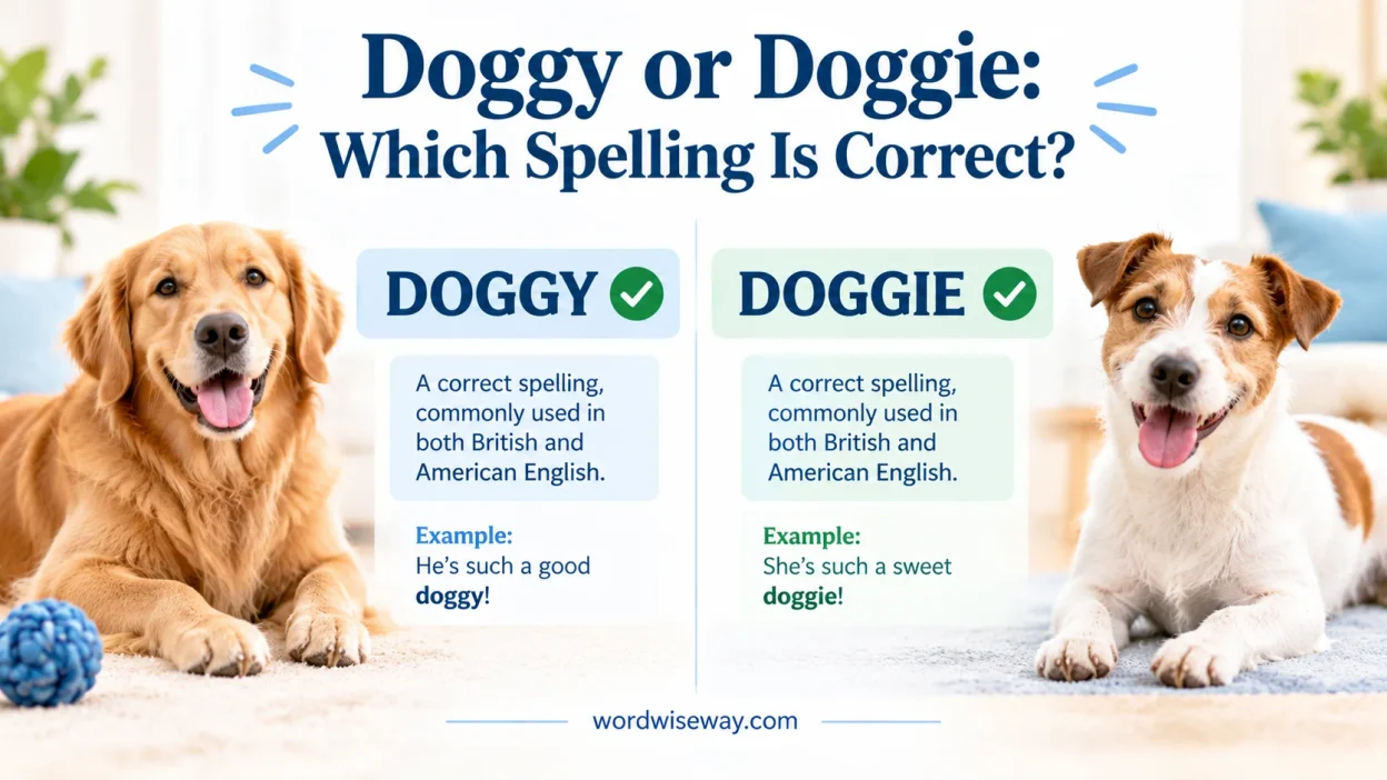 Doggy or Doggie