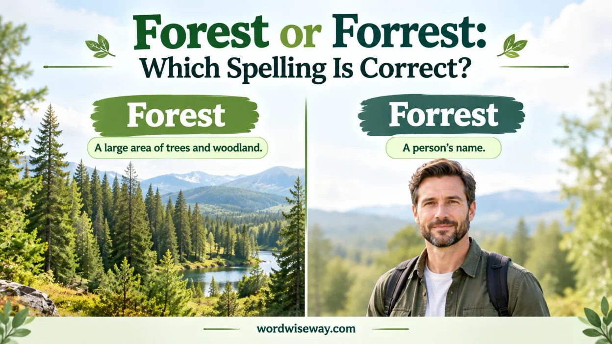 Forest or Forrest