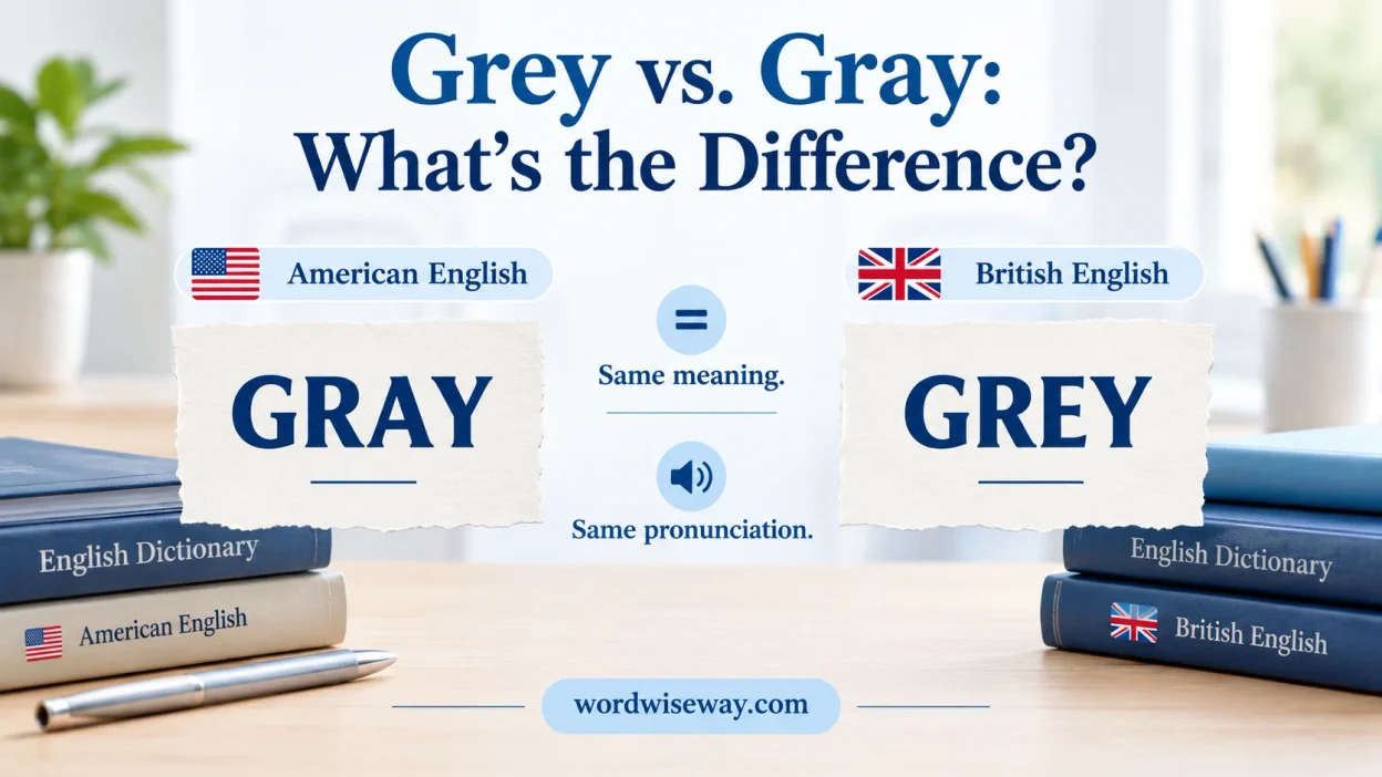 Grey vs. Gray
