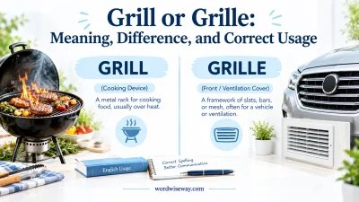 Grill or Grille