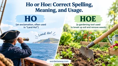 Ho or Hoe