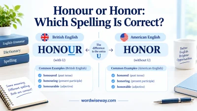 Honour or Honor