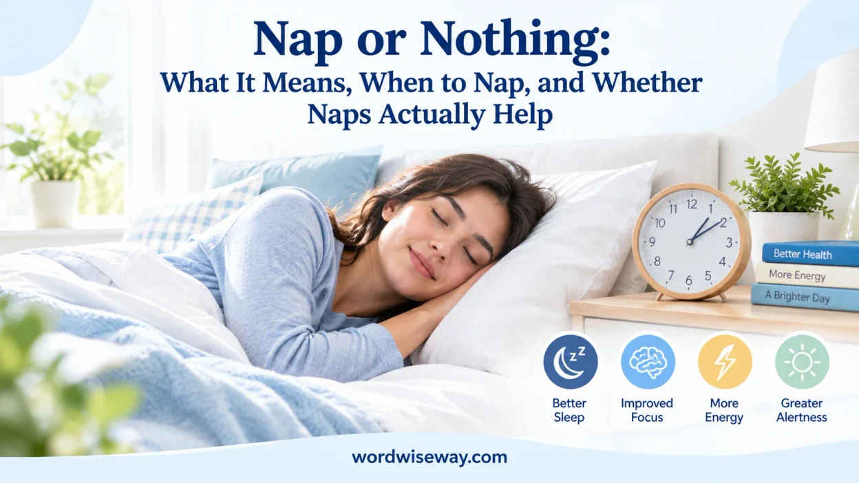 Nap or Nothing