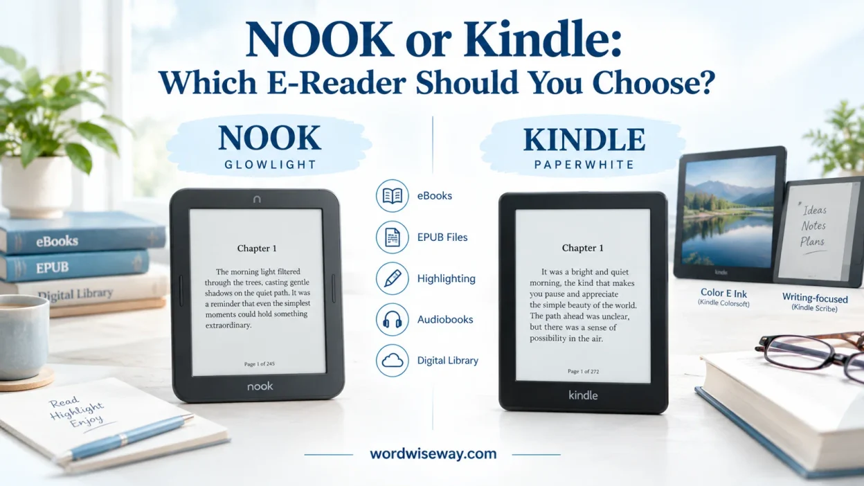 NOOK or Kindle