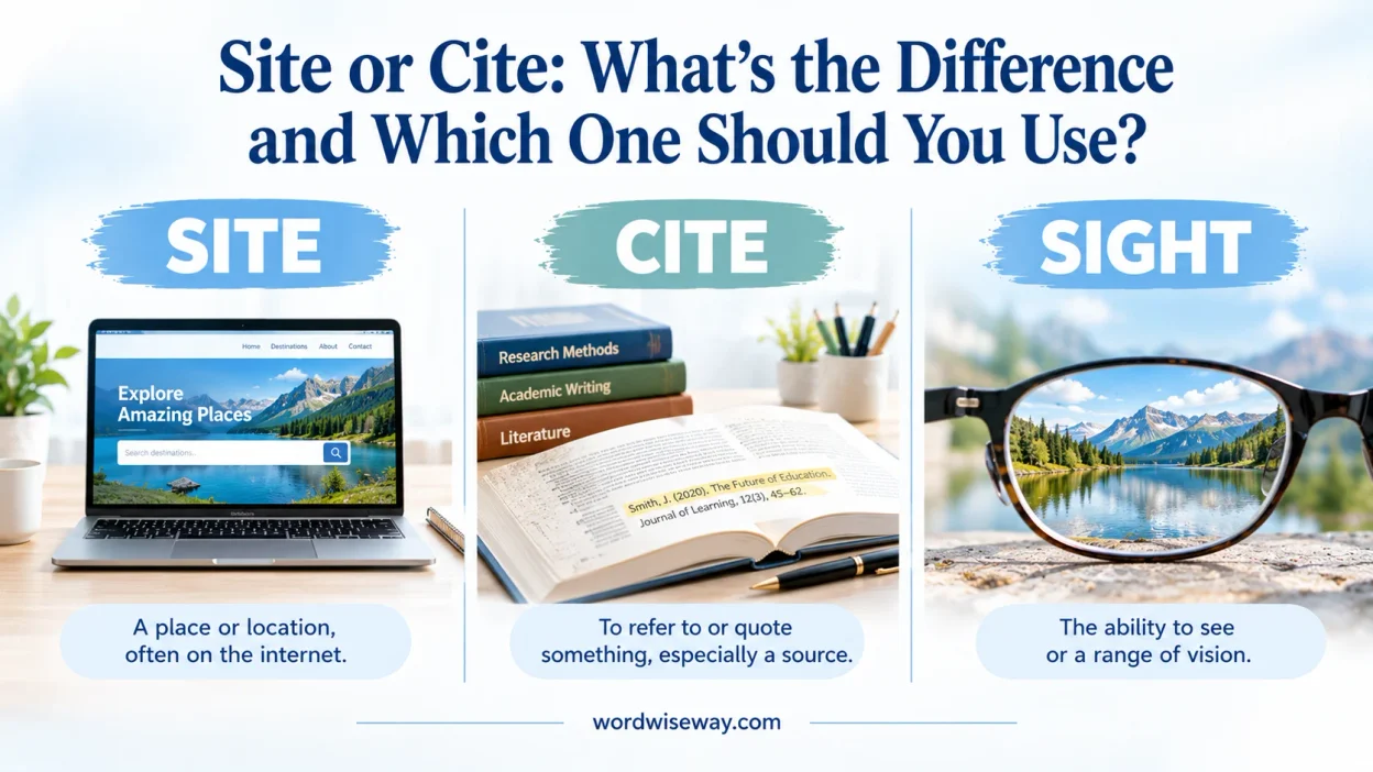 Site or Cite