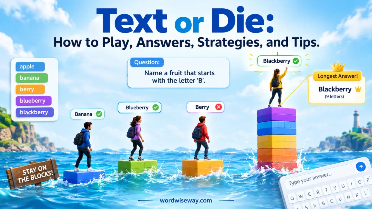 Text or Die
