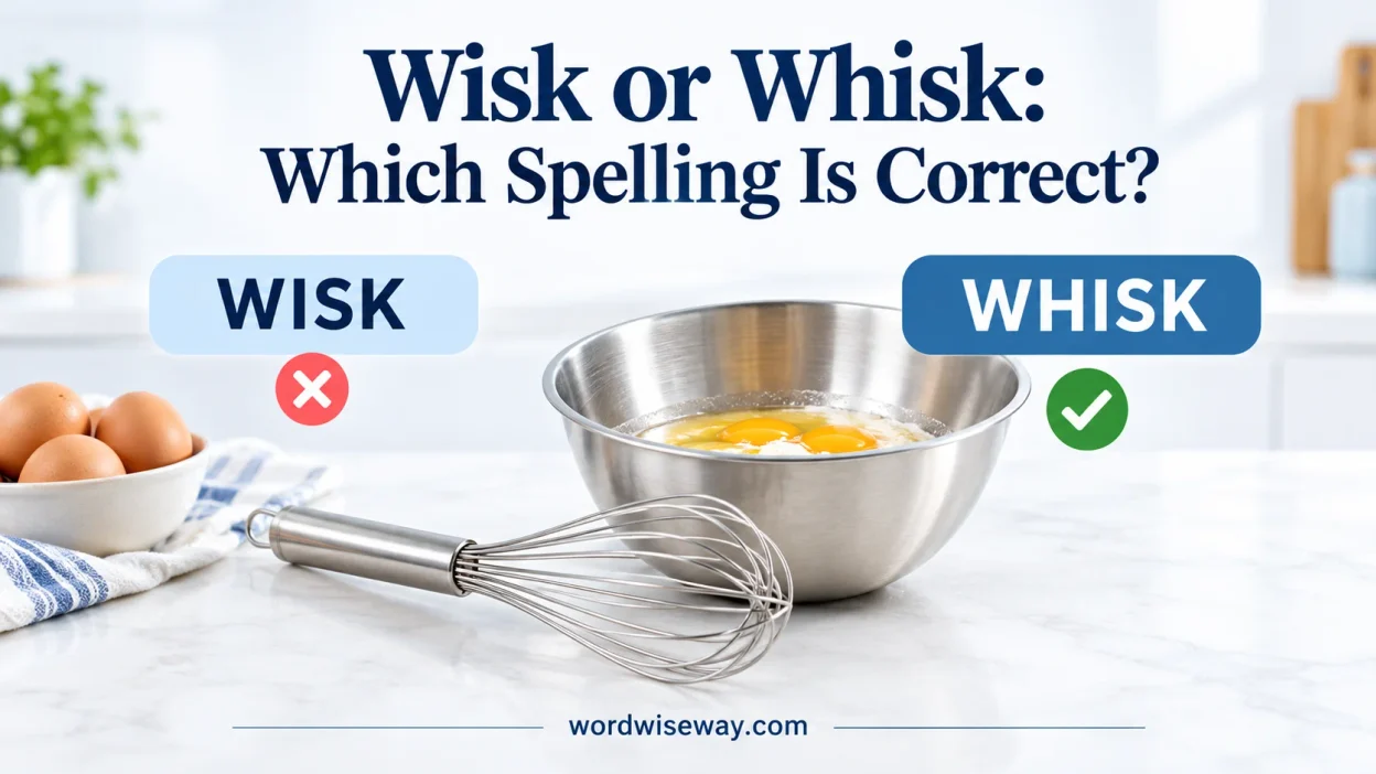Wisk or Whisk